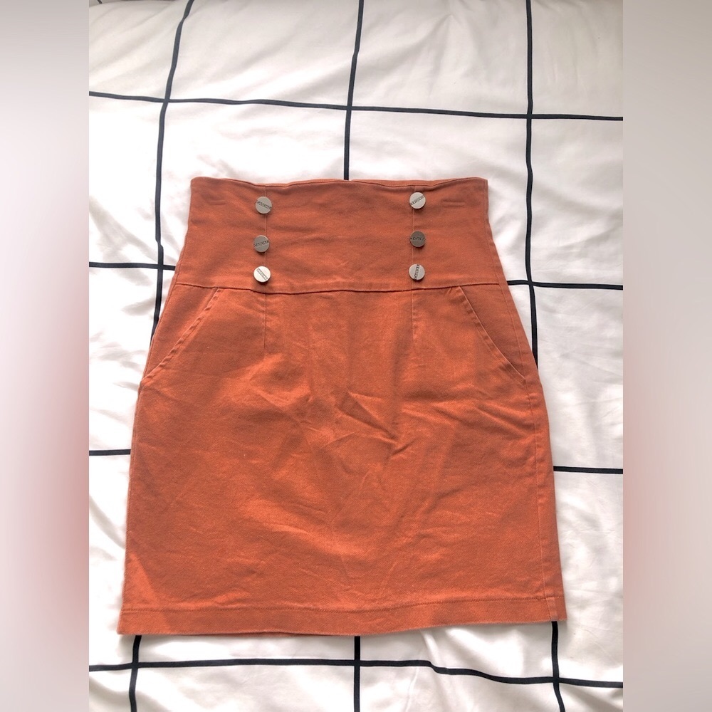 Burnt Orange Skirt